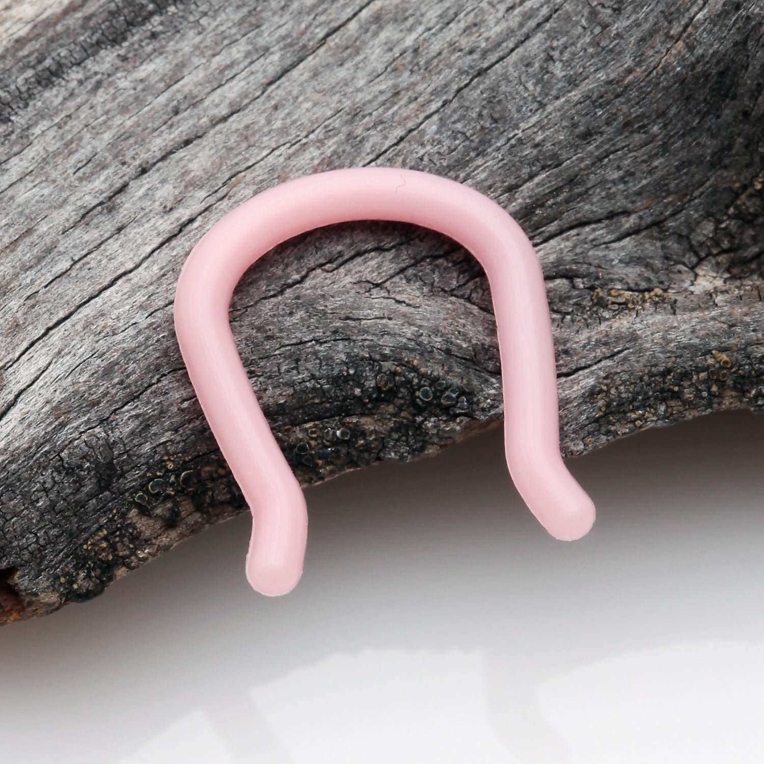 Detail View 1 of Bio-Flexible Soft Touch Septum Pincher-Light Pink