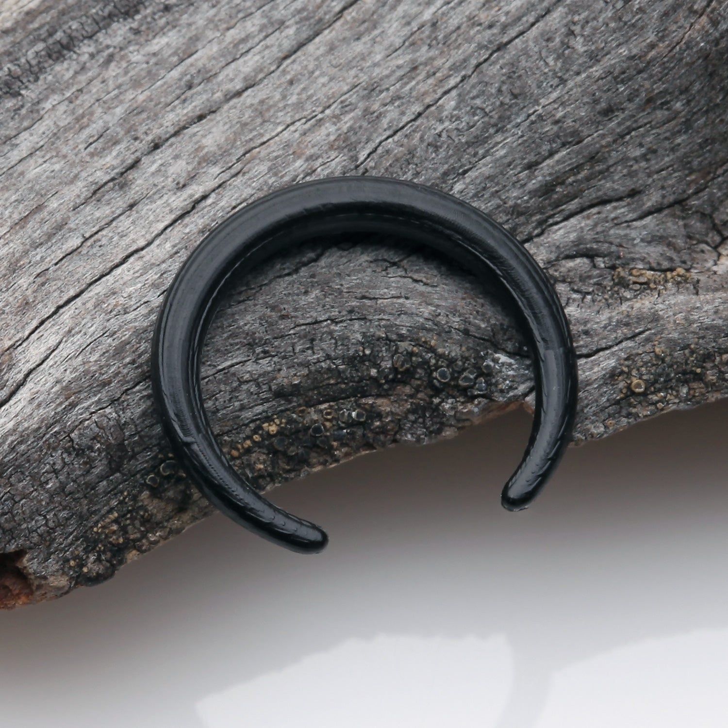 Detail View 1 of Bio-Flexible Soft Touch Septum Retainer-Black