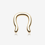 Gold PVD Steel Septum Ring