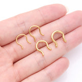 Detail View 3 of Implant Grade Titanium Gold PVD Basic Septum Retainer