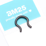 Detail View 4 of Implant Grade Titanium Blackline PVD Basic Septum Retainer