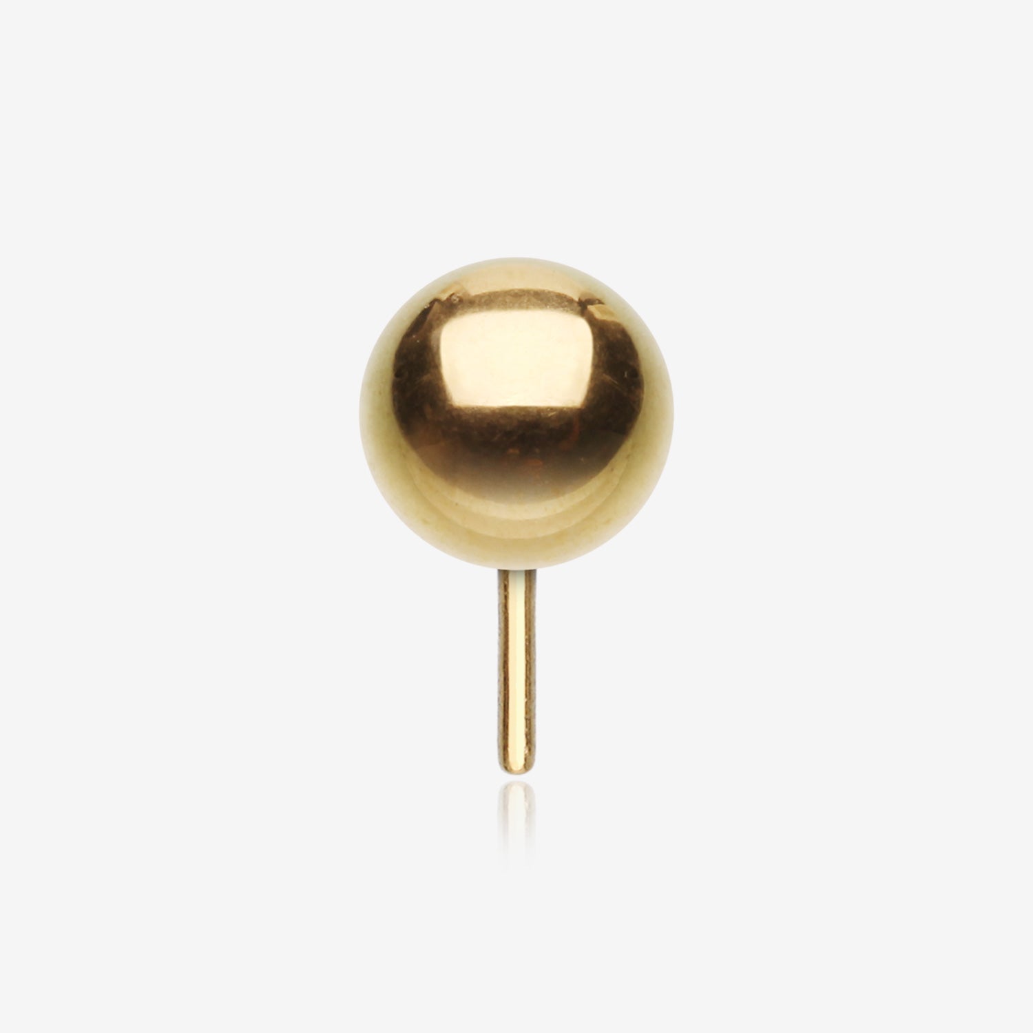 Pure24K Implant Grade Titanium OneFit Threadless Solid Ball Top Part