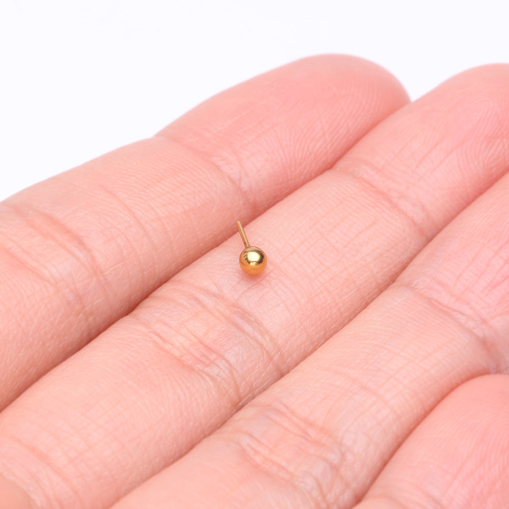 Detail View 2 of Pure24K Implant Grade Titanium OneFit Threadless Solid Ball Top Part