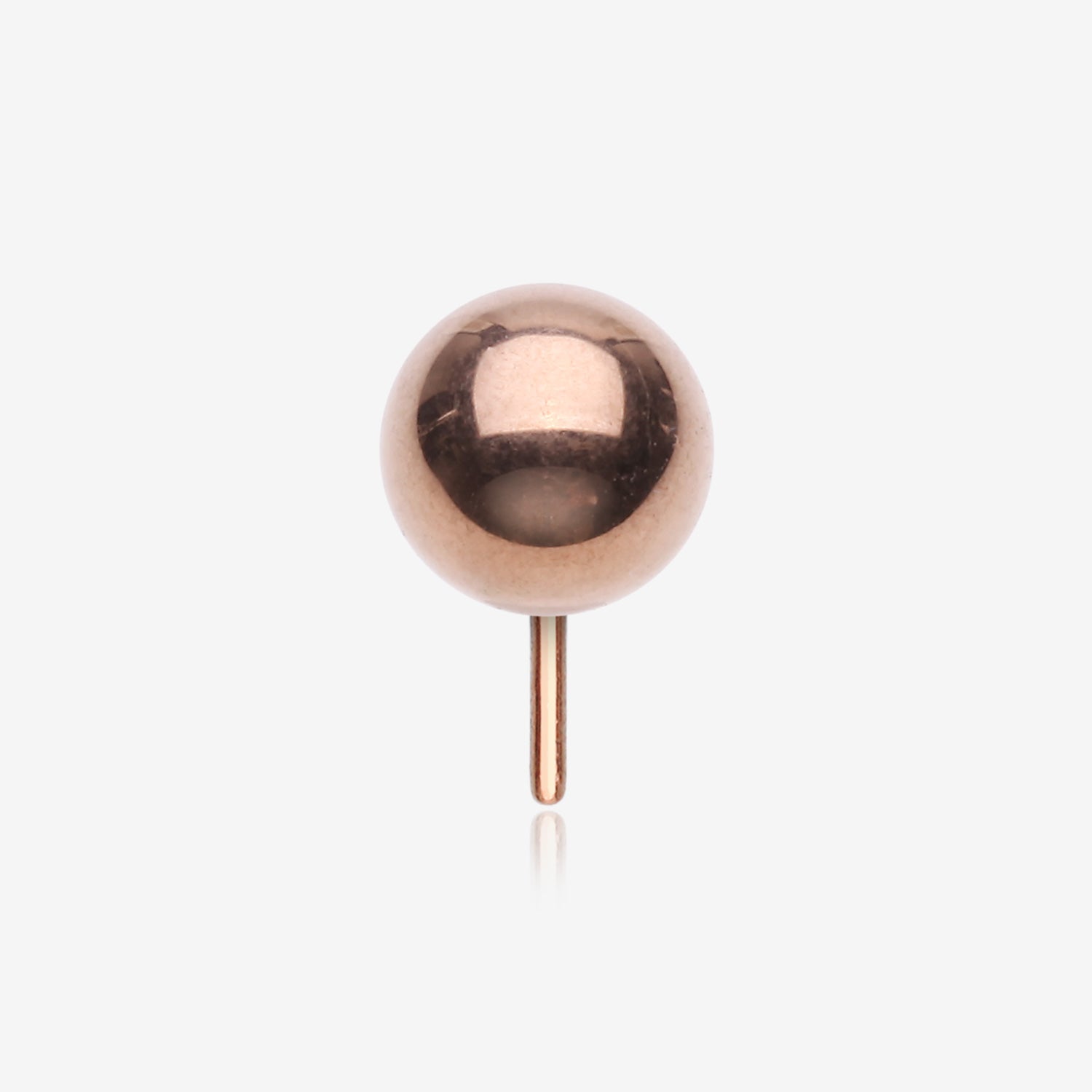 Implant Grade Titanium OneFit Threadless Rose Gold Ball Top Part