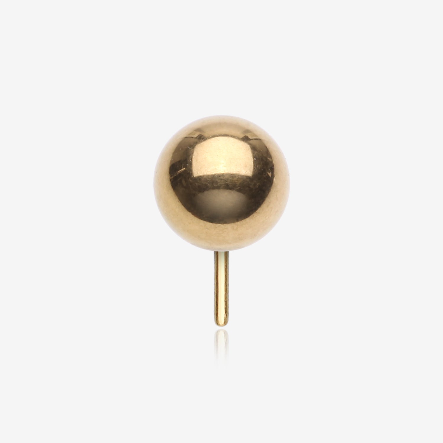 Implant Grade Titanium OneFit Threadless Golden Ball Top Part