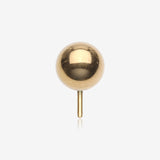 Implant Grade Titanium OneFit Threadless Golden Ball Top Part