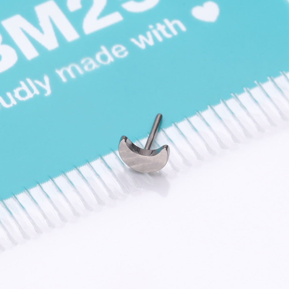 Detail View 3 of Implant Grade Titanium OneFit Threadless Crescent Moon Top Part
