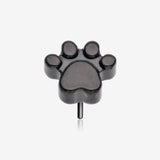 Implant Grade Titanium OneFit Threadless Blackline Adorable Paw Top Part