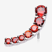Implant Grade Titanium OneFit Threadless Sparkle Journey Curve Essence Top Part