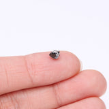 Detail View 2 of Implant Grade Titanium OneFit Threadless Teardrop Sparkle Top Part-Black