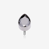 Implant Grade Titanium OneFit Threadless Teardrop Sparkle Top Part