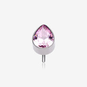 Implant Grade Titanium OneFit Threadless Teardrop Sparkle Top Part