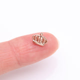 Detail View 2 of Implant Grade Titanium OneFit Threadless Rose Gold Royal Crown Top Part