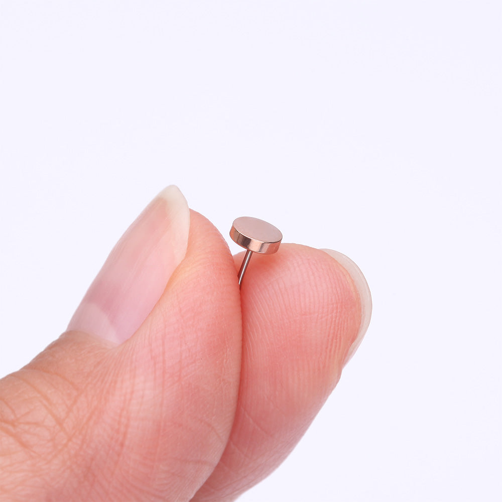 Detail View 2 of Implant Grade Titanium OneFit Threadless Rose Gold Flat Round Top Part