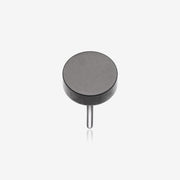Implant Grade Titanium OneFit Threadless Blackline Flat Round Top Part