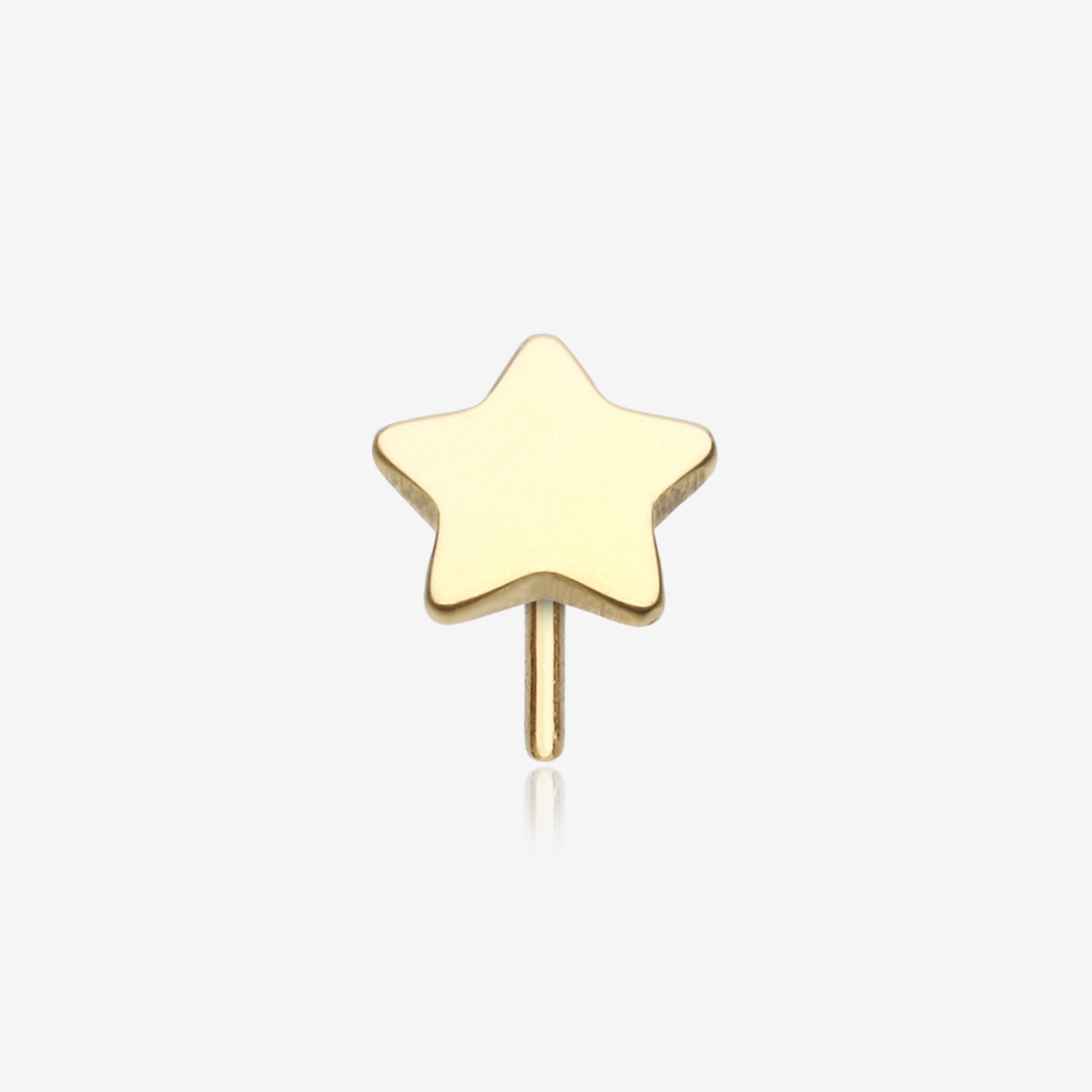 Pure24K Implant Grade Titanium OneFit Threadless Star Top Part