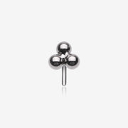 Implant Grade Titanium OneFit Threadless Trinity Bali Beads Top Part
