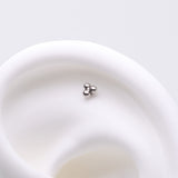 Detail View 1 of Implant Grade Titanium OneFit Threadless Trinity Bali Beads Top Part