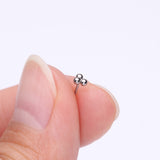 Detail View 2 of Implant Grade Titanium OneFit Threadless Trinity Bali Beads Top Part