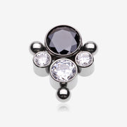 Implant Grade Titanium OneFit Threadless Bali Beaded Essence Sparkle Top Part
