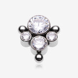 Implant Grade Titanium OneFit Threadless Bali Beaded Essence Sparkle Top Part