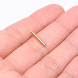 Detail View 2 of Pure24K Implant Grade Titanium OneFit Threadless BarbellStraight Bar Part