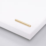 Detail View 1 of Pure24K Implant Grade Titanium OneFit Threadless BarbellStraight Bar Part