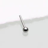 Detail View 2 of Implant Grade Titanium OneFit Threadless Barbellwith One Side Fixed Ball End Bar Part