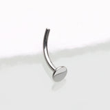 Detail View 1 of Implant Grade Titanium OneFit Threadless Convex Base Post Belly Bar Part