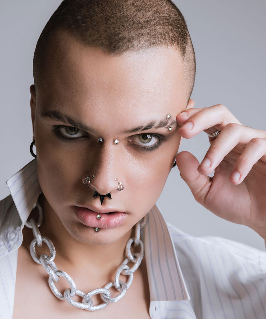 Click to shop Titanium Body Jewelry Collection.
