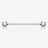 Dainty Sparkles Industrial Barbell