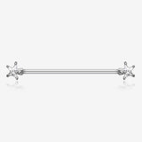 Star Sparkle Industrial Barbell