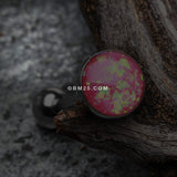 Detail View 1 of Opal Sparkle Barbell Tongue Ring-Pink