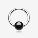 Colorline PVD Ball Ends Steel Captive Bead Ring