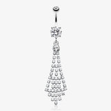 Chandelier Sparkle Belly Button Ring