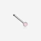 Opalite Gem Sparkle Nose Stud Ring-Rose Water Opal