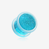 A Pair of Glitter Shimmer Acrylic Regs Ear Gauge Plug