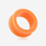 A Pair of Flexible Silicone Double Flared Ear Gauge Tunnel Plug