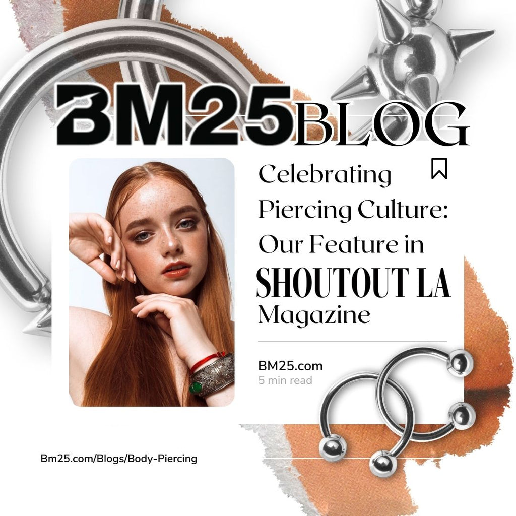 Celebrating Piercing Culture: Our Feature in Shoutout LA Magazine