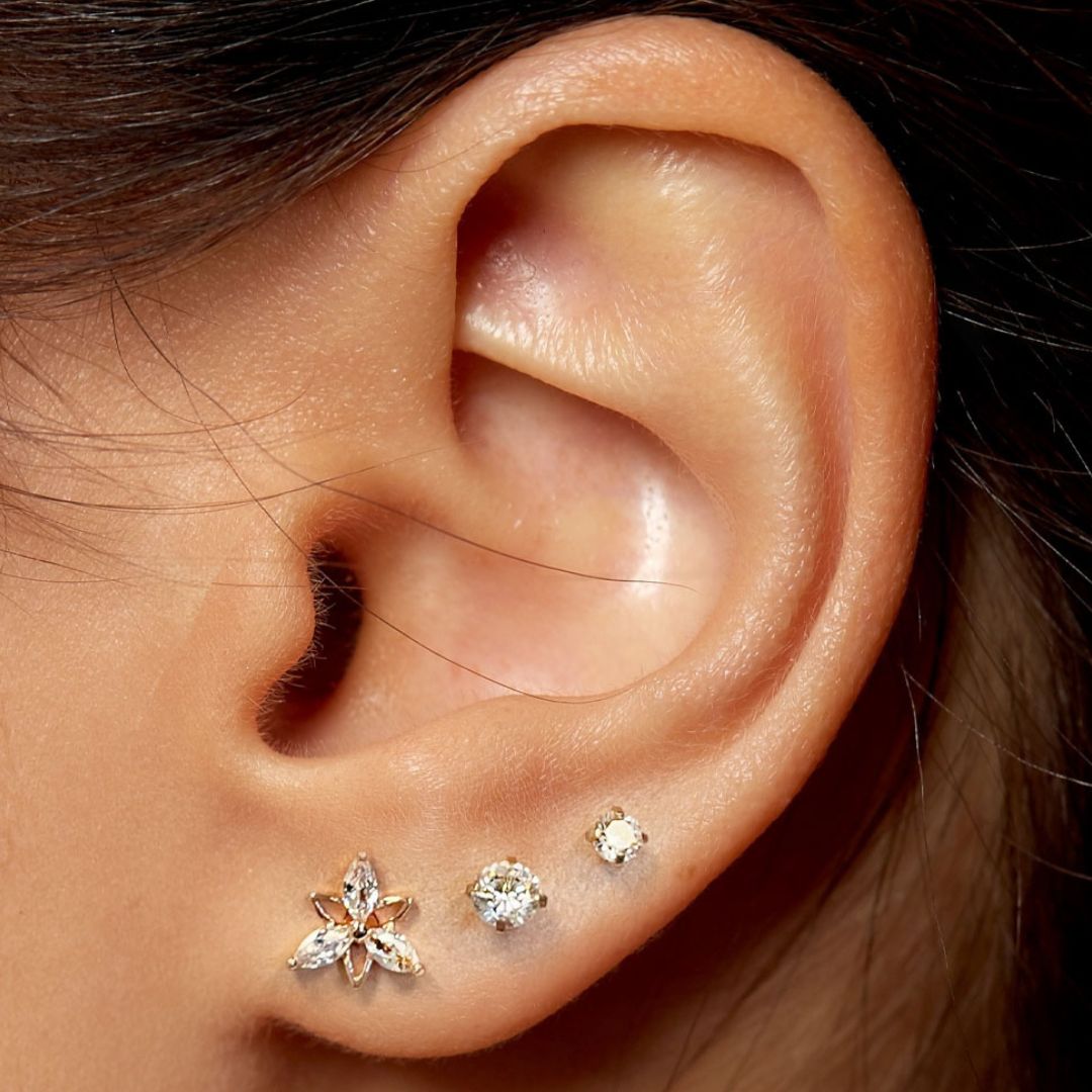 Earlobe Rings Earlobe Piercings 101