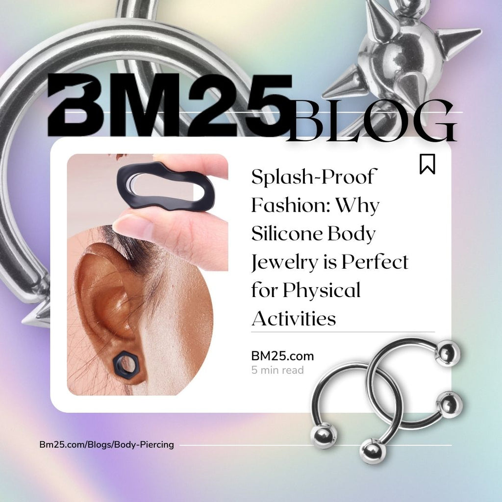 Splash-Proof Fashion: Why Silicone Body Jewelry is Perfect for Physical Activities