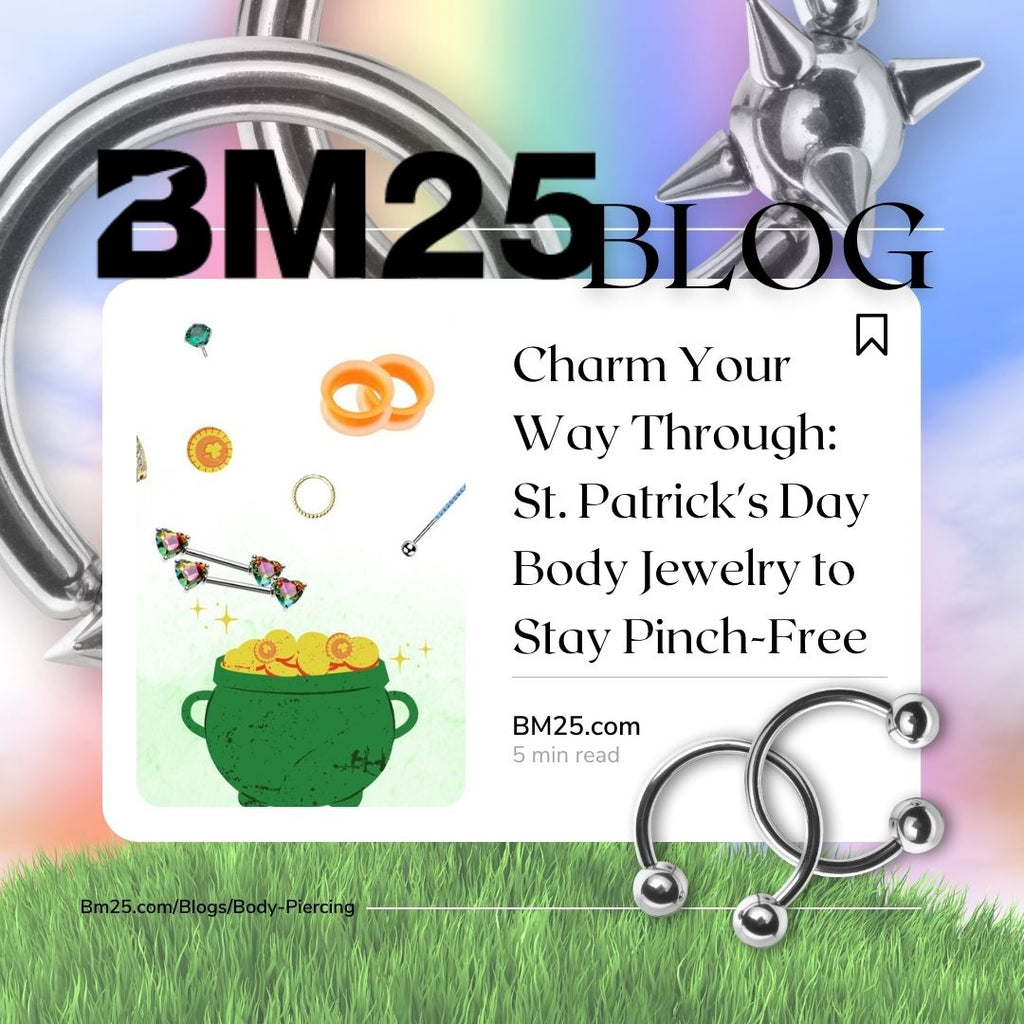 Charm Your Way Through: St. Patrick's Day Lucky Body Jewelry to Stay Pinch-Free
