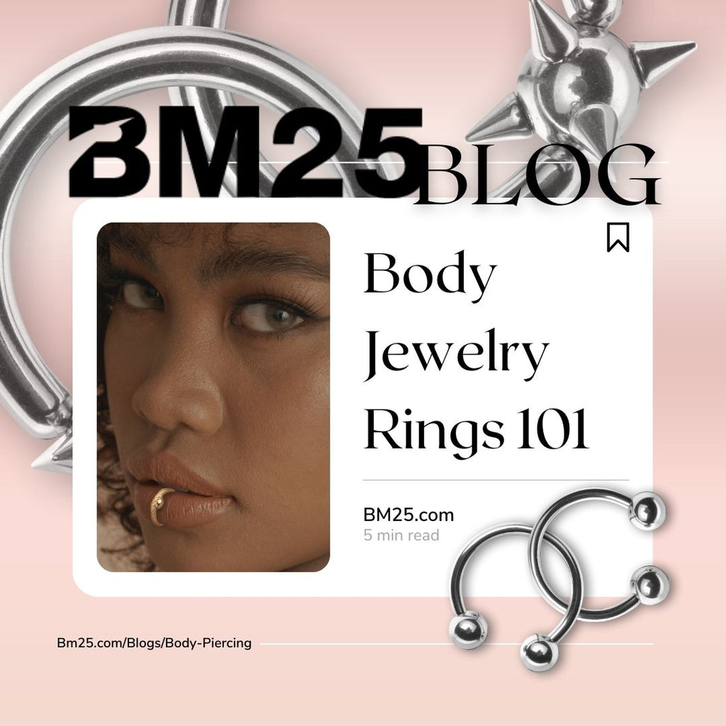 Piercing Rings 101: Understanding the Different Styles and Their Appeal