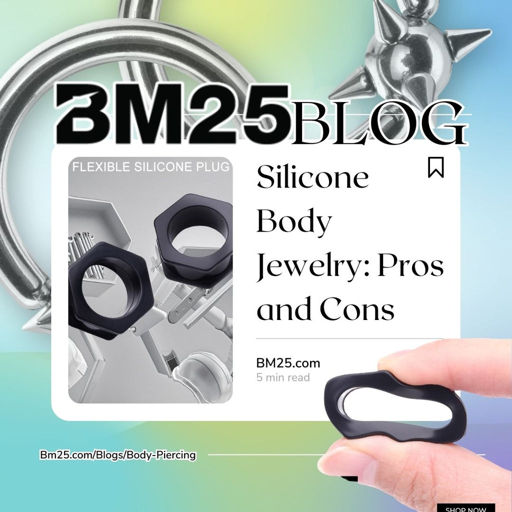 Silicone Body Jewelry: Pros and Cons
