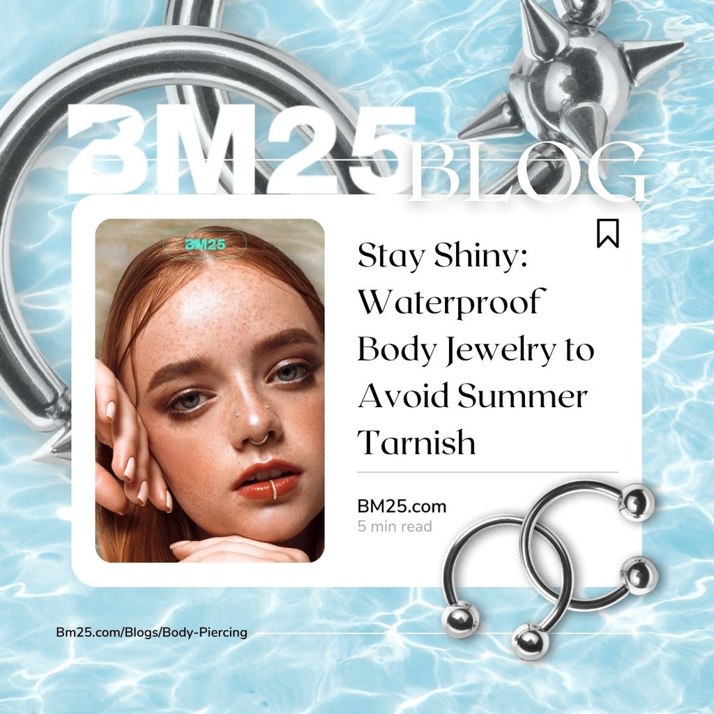 Stay Shiny: Waterproof Body Jewelry to Avoid Summer Tarnish