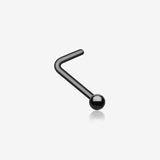 Colorline Ball Top Basic L-Shaped Nose Ring