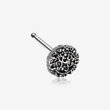 Mandela Filigree Icon Nose Stud Ring