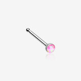 Opal Sparkle Nose Stud Ring