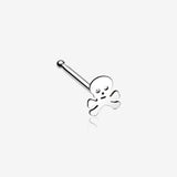 Pirate Skull Nose Stud Ring