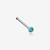 Opalite Gem Sparkle Nose Stud Ring
